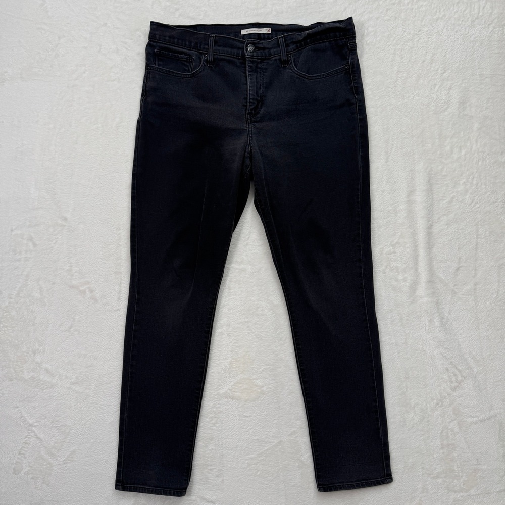 Levi's Jeans Women 32‎ Gray 311 Shaping Skinny Denim Charcoal Stretch
